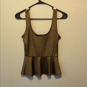 Bebe peplum bodycon top